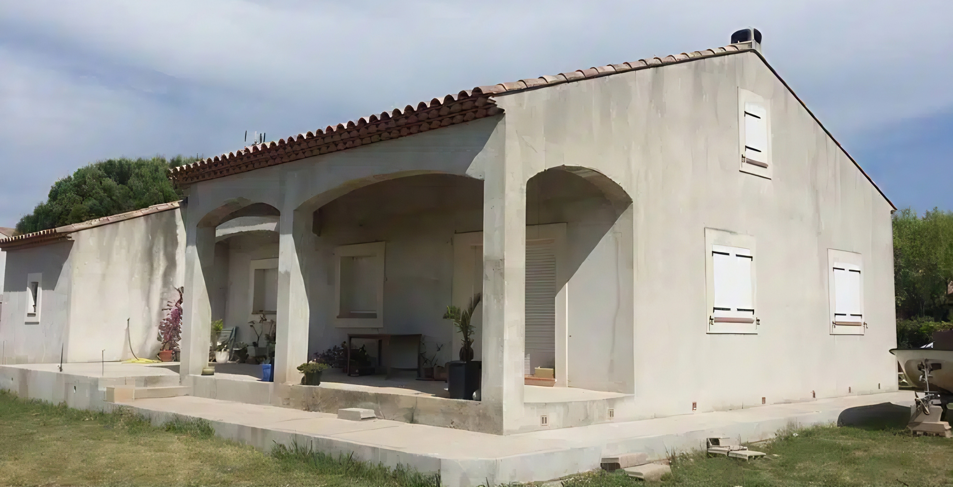 Peinture Toiture Cannes - Avant